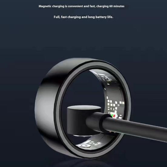 Умное кольцо фитнес-трекер с отслеживанием движения IP68 водонепроницаемый Bluetooth-совместимый монитор сна трекер здоровья кольцо