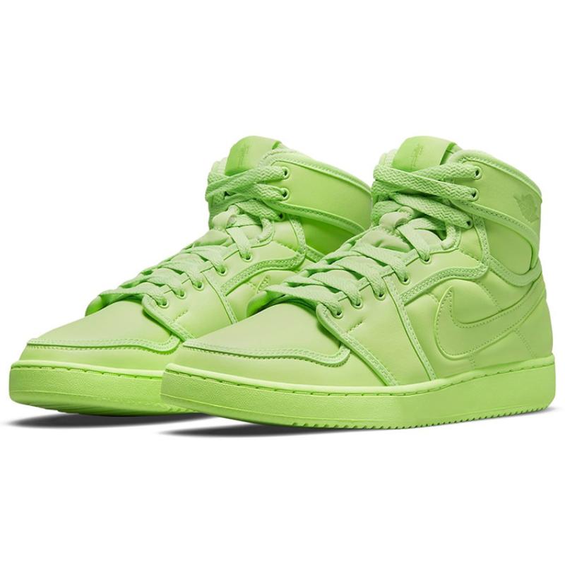Женские кроссовки Air Jordan 1 Ajko X Billie Eilish 'Volt' Jordan DN2857-330