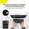 Мини USB-микшер, 2 канала, профессиональный портативный аудиоинтерфейс, звуковая карта, консоль для гитарной студии звукозаписи, пения TEYUN Q12