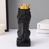 Декоративная Корона Статуя Короля Льва Шкатулка Скульптура Фигурки Животных