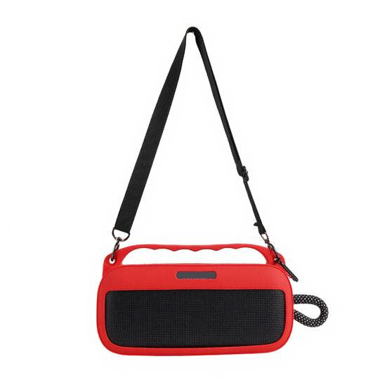 Силиконовый чехол для динамика SoundLink Plus 7, водонепроницаемый, совместимый с Bluetooth, с плечевым ремнем, карабином, защитная оболочка, чехол для переноски