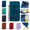 For Xiaomi Series.Redmi K60,Redmi 12,Redmi 10,Redmi 9C,Redmi Note 9 Pro,Redmi K20...Embossing Process Lily Flower Wallet Leather Flip Cover Case