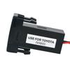 40x20MM Dual USB Outlet 4.2A Автомобильное зарядное устройство с 2 портами Автомобильный адаптер питания для Toyota Tacoma Land Cruiser Tundra Prado 120