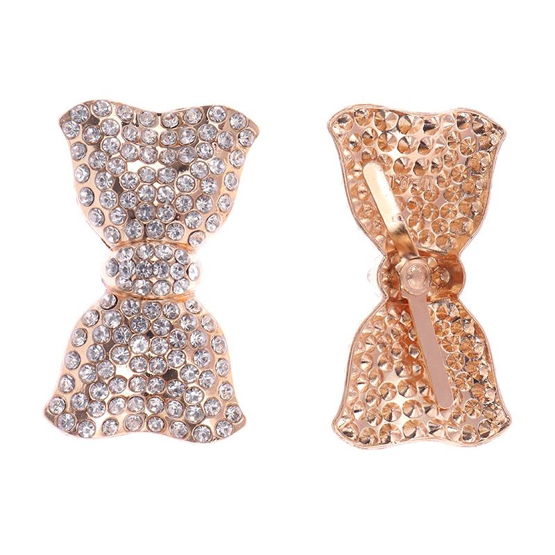 1 шт., женская обувь, клипса, сделай сам, бантик, подвеска для обуви, металлические сандалии с пряжкой, аксессуары для обуви