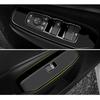 TANGDUTUTU ABS Resin Power Window Switch Covers for Nissan Note E13 2020 and Later Piano Black 4-Piece (December Models) - (NOTE-BLSJB)