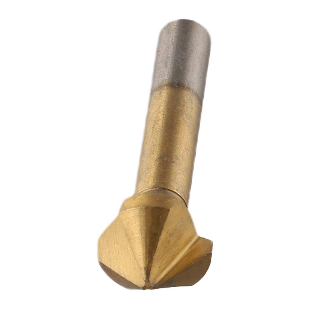 Chamfer Cutter Countersunk Drill 1 Pcs 3 Flute 6.3/8.3/10.4/12.4/16.5/20.5mm