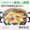 Пароварка Wahei Freiz Vense 30 см со стеклянной крышкой, совместимая с IH, нержавеющая сталь, серебристая, двухъярусная VR-8183