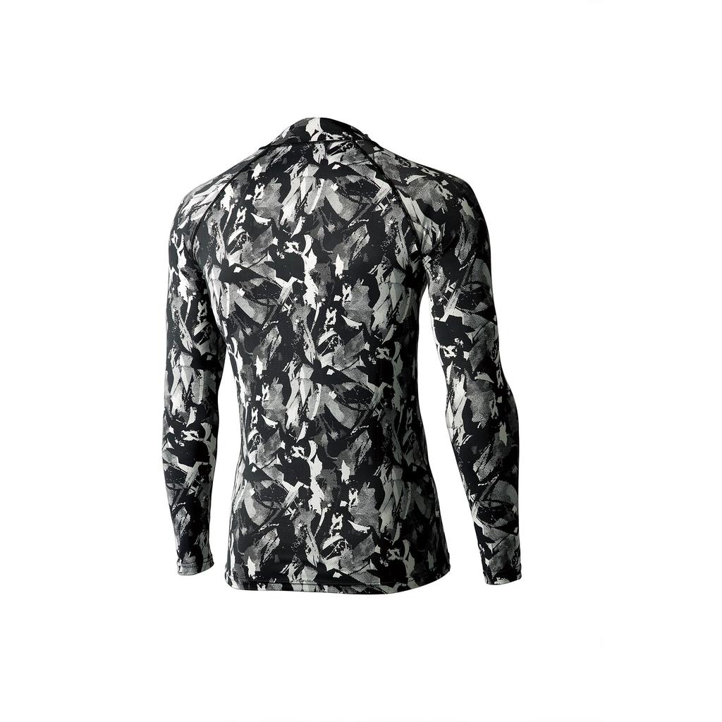 Kurodaruma Long Sleeve Underlayer Meisai Black Men's 47134,