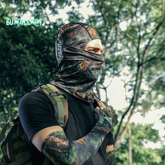 Солнцезащитный крем для лица, защита от ультрафиолета, очень мягкая дышащая ткань, поглощающая пот, ледяной шелк, эластичный защитный чехол для лица для мужчин