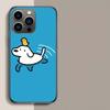 Милый чехол для телефона Matsui Art для iPhone 17 Air 15 Pro 14 Plus 16 Pro Max 17E 16E 12 13 Mini 11 Чехол Милые Fundas