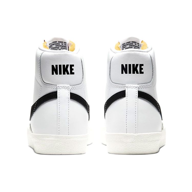 Nike Blazer Mid 77 Vintage Белые Черные Женские Кроссовки CZ1055-100