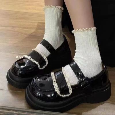 Женские туфли Мэри Джейн на платформе, женские модные дизайнерские туфли на низком каблуке, весна-осень, женские элегантные туфли-лодочки на толстой подошве для вечеринок