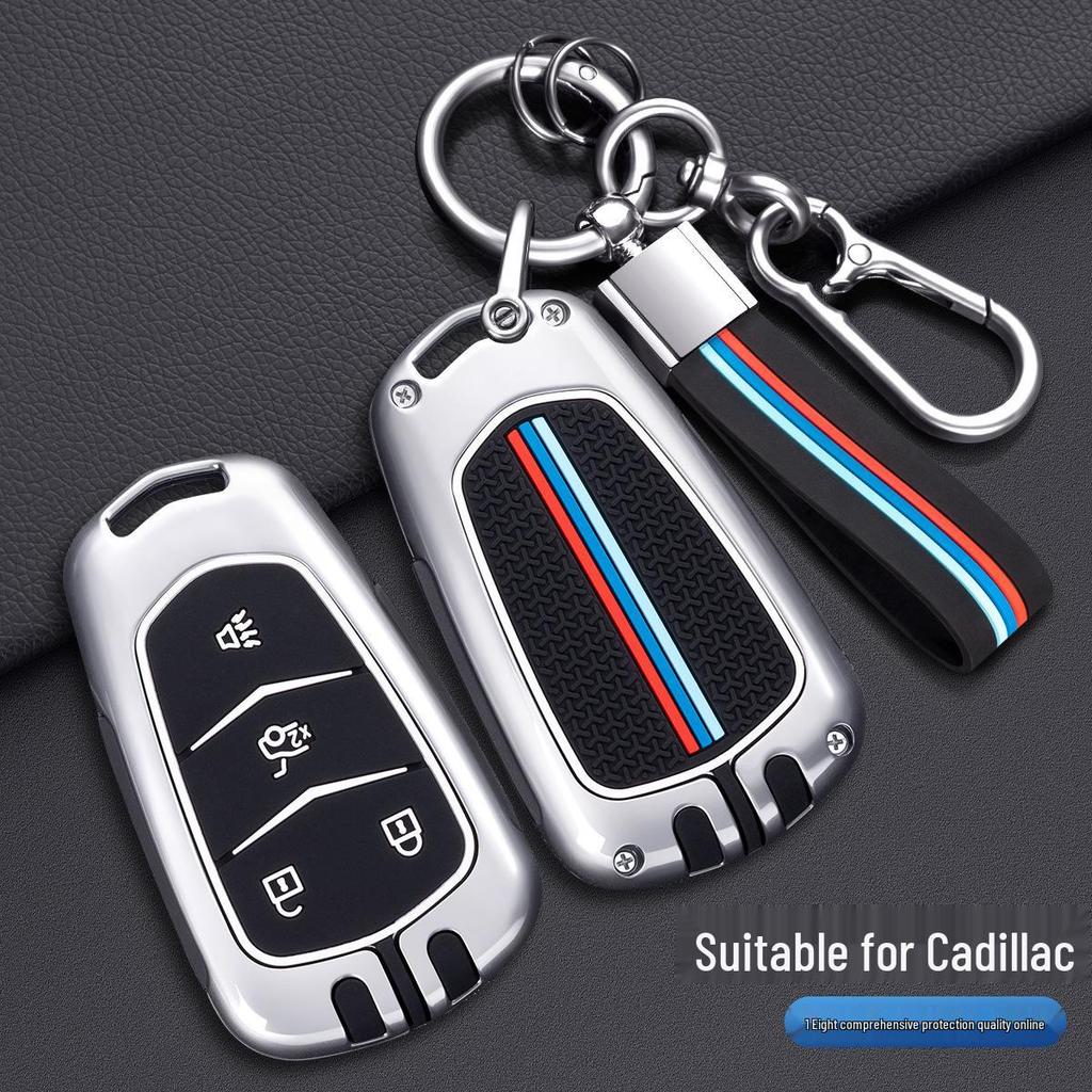 Чехол для ключей Cadillac серии XT: Совместимо с XT5, XT4, XT6, XTS, CT4, CT5, CT6, ATSL, SRT, GT4