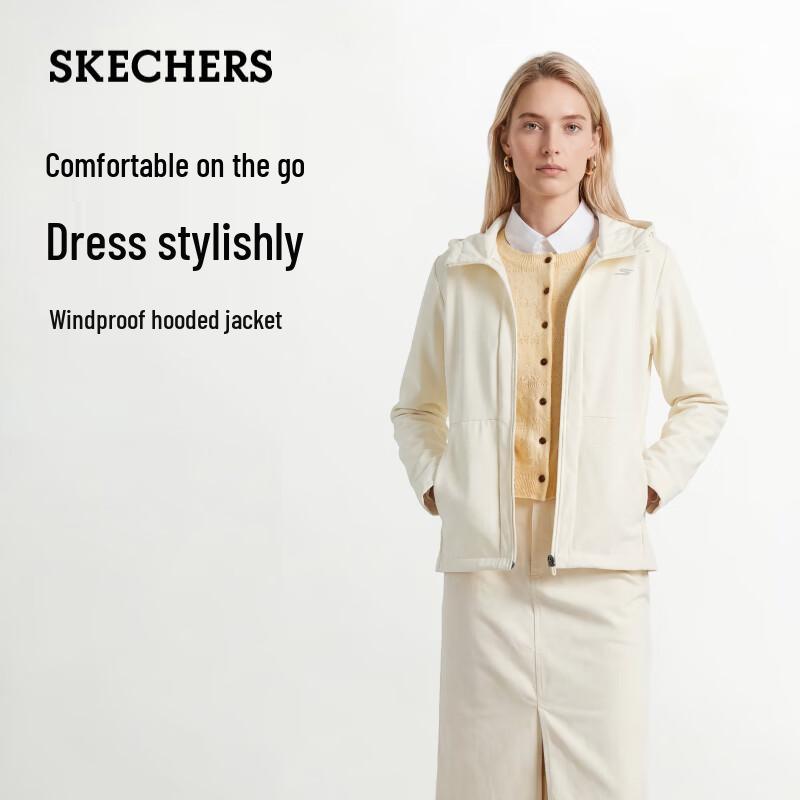 Skechers Women's Lightweight Hooded Sport Windbreaker