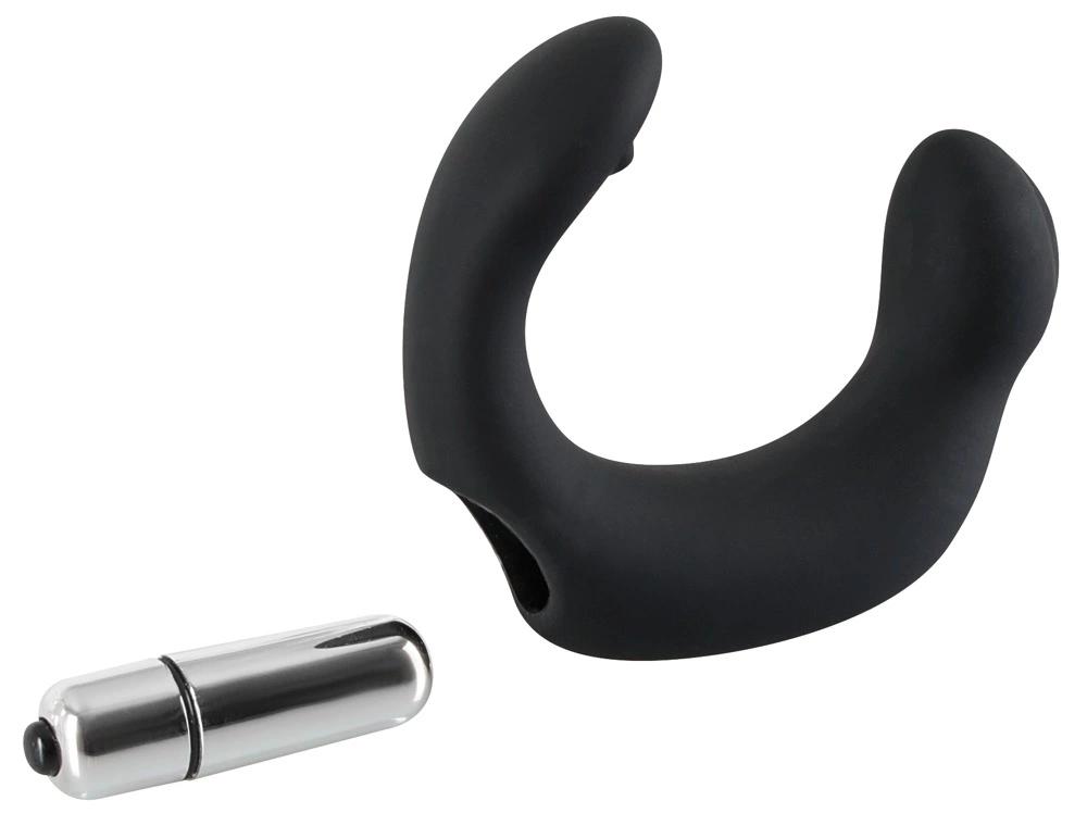 Rebel - C-Shaped Prostate Vibrator Black