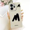 For OPPO Reno15 F 15FS 5G CPH2801 Lucky Initial Letter Phone Case For Oppo Reno15F 15 FS Soft Silicone Shockproof Cases Bumpers