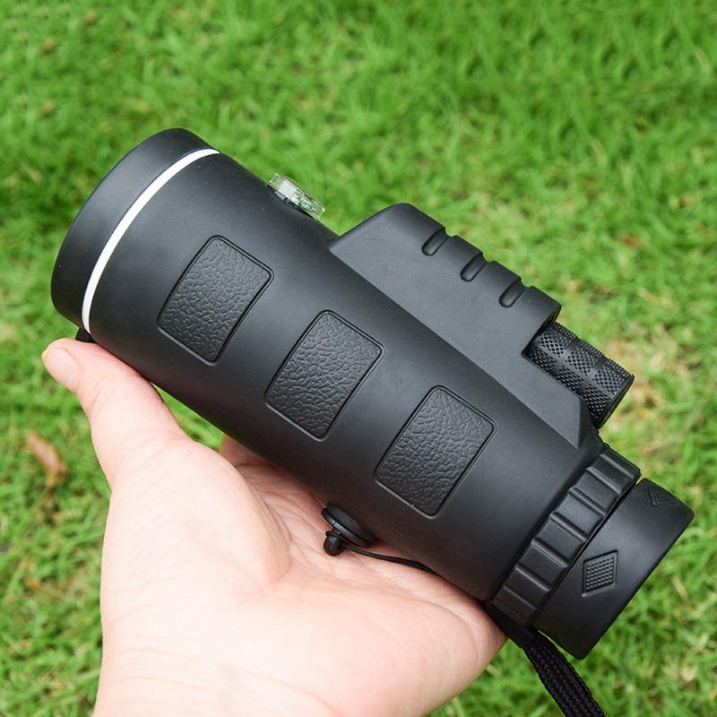 40X60 Professional Telescope Monocular Night Powerful Mini Pocket Zoom With Smartphone Hunting Camping