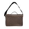 LOUIS VUITTON Damier Broadway Shoulder Bag Damier canvas Brown unisex N42270 Used