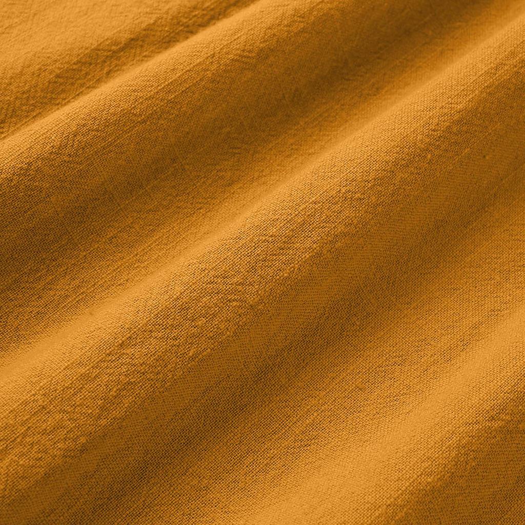 Женское платье с длинными рукавами с v-образным вырезом и принтом, свободное тонкое платье из хлопка и льна