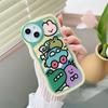 Простая кисть с мультяшным рисунком, мягкий чехол из ТПУ, модный чехол для телефона для iPhone, Samsung Vivo, Xiaomi Oppo