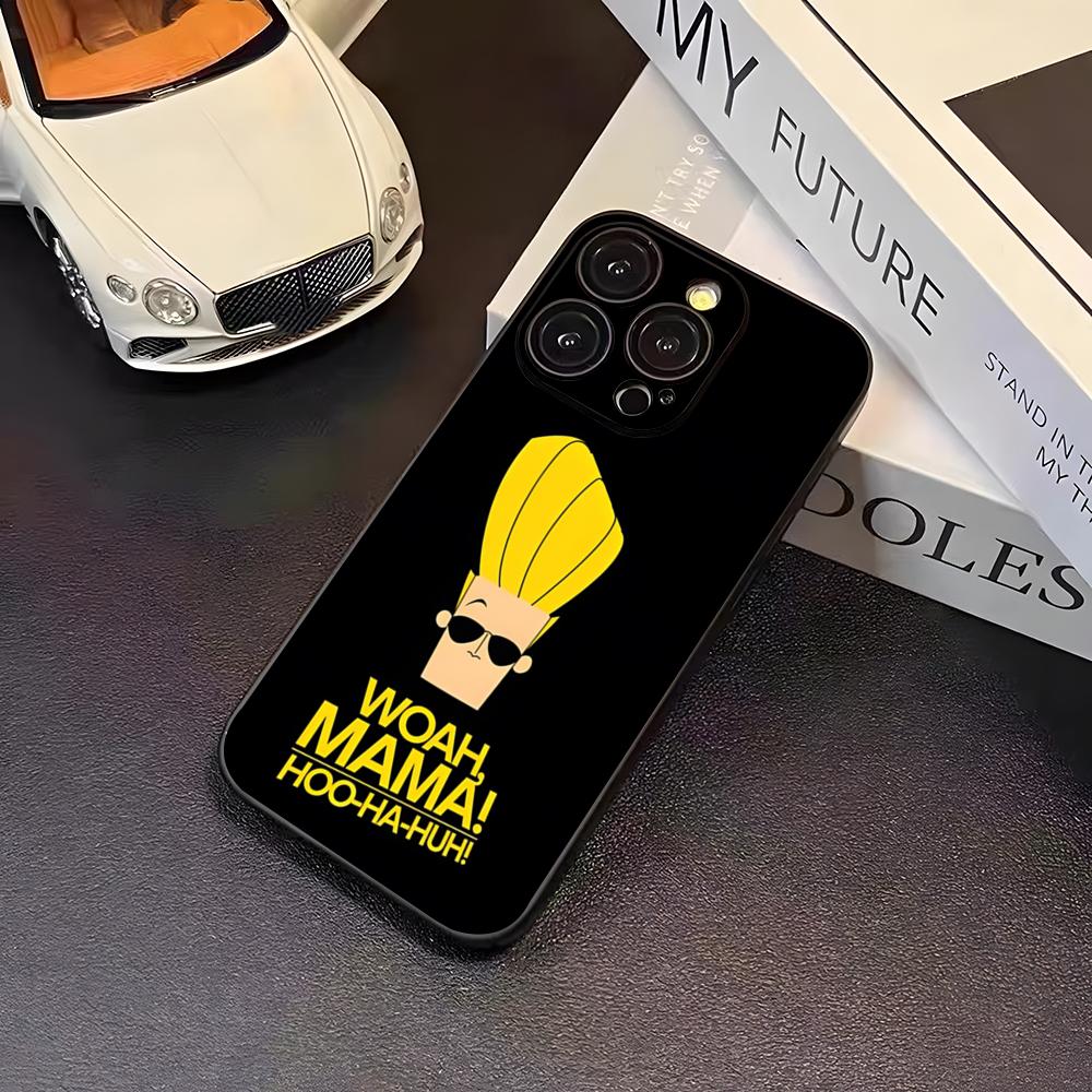 Аниме чехол для телефона Джонни Браво для 16 Pro Max Iphone 17 Pro Max 14 15 Plus 12 13 11 Pro Xr X Xs SE Задняя крышка