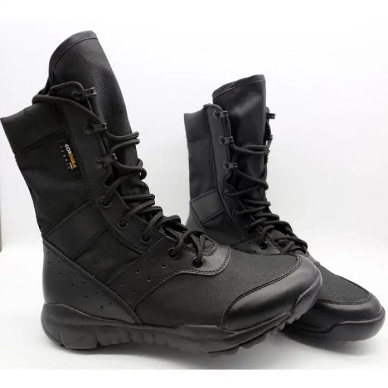 Модные мужские рабочие ботинки SFB Light Men Ankle Boots Водонепроницаемые высокие ботинки на шнуровке Модные сетчатые мотоциклетные ботинки Новые ботинки для мужчин