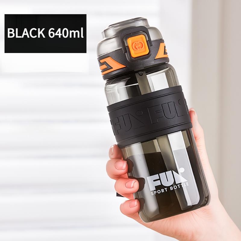 GIANXI Portable Sports Water Cup For Men Tritan Material One Key Open Cover Fitness Cups High Temperature Seal Leakproof Kettle