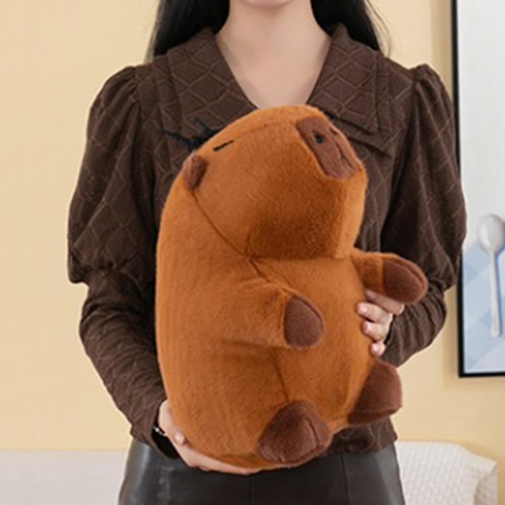 Cartoon Capibara Anime Fluffty Toy Soft Capybara Plush Doll Capybara Plush Toy Birthday Gift