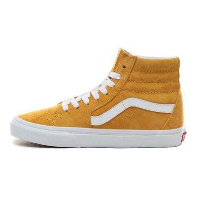 Sk8 Высокие кеды для скейтборда Унисекс Кроссовки Желтые VN0A4BV6V77