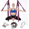 Aerial Yoga Hammock Inversion YOGA HAMMOCK with Hanging Plate and Extension Strap Complete Set