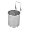 3.94x6.5 in Mesh Basket Kitchen Tools Hot- pot Mesh Net Basket Strainer Stainless Steel Mesh