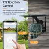 2K 4G SIM наружная солнечная камера 5MP WIFI человек/животное PIR беспроводная PTZ водонепроницаемая охранная IP камера ночного видения для наблюдения за дикой природой