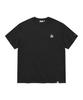 WACKY WILLY Double Kiki Wappen Short Sleeve T-Shirt Black
