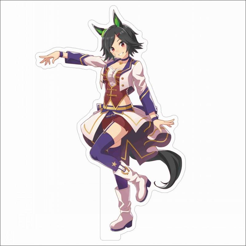 Япония красивая дербиль 15 см персонажи мультфильмов акриловая двухсторонняя подставка модель каваи милая офисная декоративная панель постоянные поклонники записи