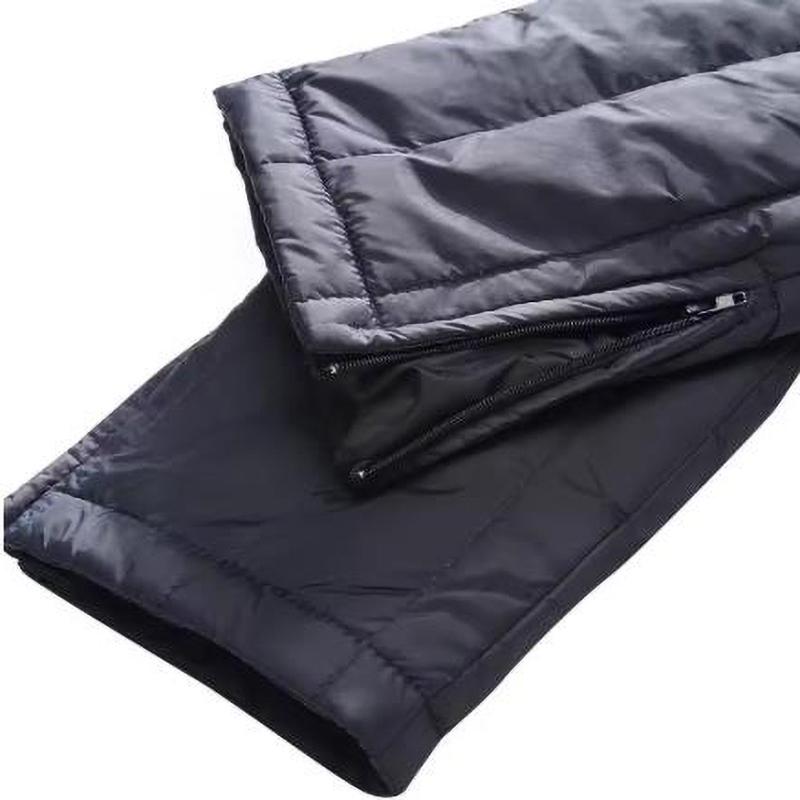 Мужские зимние пуховые брюки Легкие Водонепроницаемые Ветрозащитные Теплые брюки Для активного отдыха, пеших походов, катания на лыжах