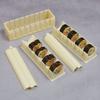 Plastic Sushi Maker Kit Round Square Heart Anti-stick Sushi Making Tools Multifunctional DIY Kimbap Sushi Rolls Mold