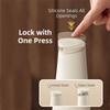 470ML Glass Oil Dispenser Light Proof Glass Visible Window Kitchen Oil Condiment Bottle Automatic Open Close with Scale