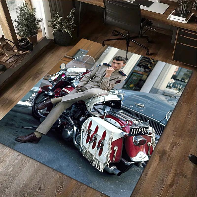 1Pc Johnny Rug - Home carpet Office Decorative Carpet For Living Room Bedroom Door Mat Floor Rug Computer Chair Area Rug