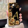 For Oppo Reno15 Pro Reno15 F Cases Luxury Rose 26 Letters Shockproof Silicone Cover For OppoReno15F Fundas OppoReno15 Pro Bumper