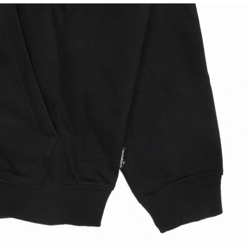 New Balance Толстовка с капюшоном на молнии Nqj Nbmdfco103 19 Универсальная базовая толстовка с капюшоном на молнии с маленьким логотипом