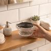 Transparent Glass Incense Burner Anti Dust Fragrance Censer Creative Incense Holder  Home Decor