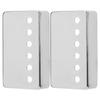 2Pcs Electric Guitar Pickup Shell Nickel Cover 50mm and 52mm Musical Instrument AccessoriesSilver
