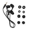 Water Proof Earphone 40cm Short Cord 3.5mm Plug IP68 In Ear Earbuds with 8 Eartips for Swimming Surfing Running