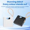 Набор для сборки Power Bank 10 Вт 22,5 В Быстрая зарядка, Конструкция без пайки с корпусом на 3 аккумулятора 18650, Портативный корпус блока питания