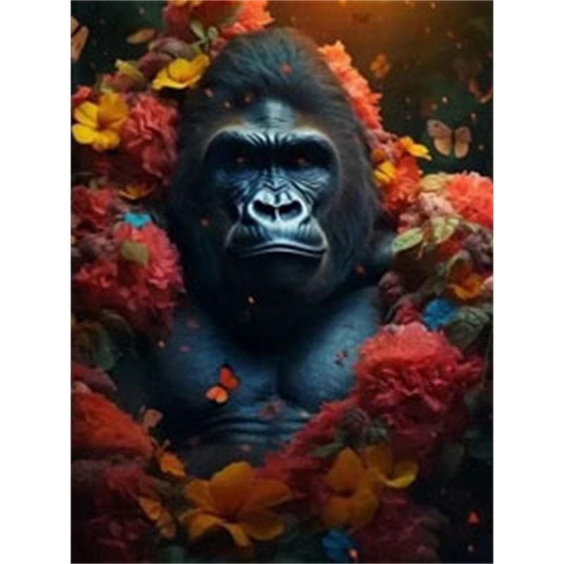 DIY Diamond Painting Flowers and Animals Cross Stitch Kit Mosaic Art Diamond Painting Full Circle/Square Diamond Home Decoration