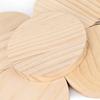 Yangbaga Set of 5 15cm Wood Slices, Unfinished Wood Chips, Round Coasters, DIY Doodles, Wood Pieces, Decorative Wooden Cards, Natural Wood Pendants,