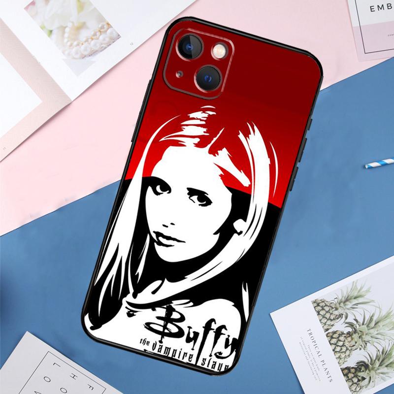 Buffy the Vampire Slayer Phone Case For iPhone 11 12 13 14 15 16 Pro Max Mini 6 Plus X XS Max XR Back Cover