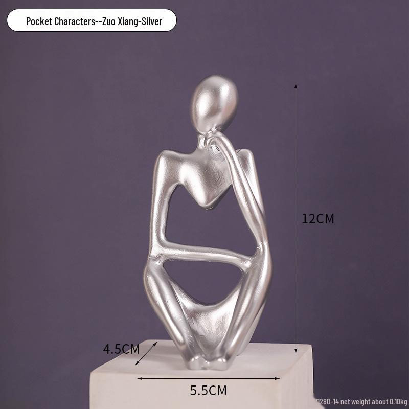 Набор из 3 современных минималистичных миниатюрных украшений для декора дома и кабинета