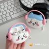 3D мультяшный музыкальный кролик защитный чехол для наушников силиконовый аниме для Airpods Pro 2/Airpods 3/Airpods 1/2 чехол дети/девочки Funda