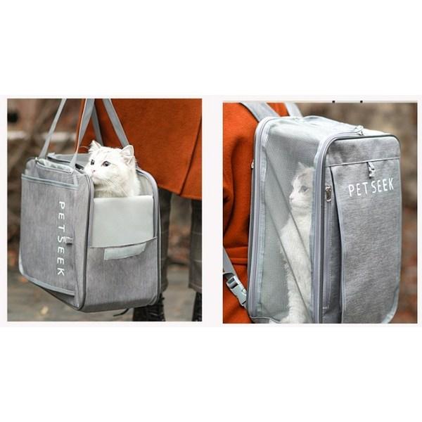 Рюкзак Dangam Shop Dog Cat Carrying Bag 3in1, Корейский шампунь для домашних животных